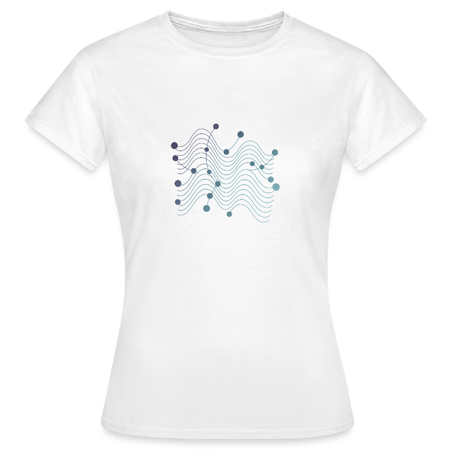 Molecular Rhythm – Wissenschaft im Takt des Lebens - Frauen T-Shirt - Weiß
