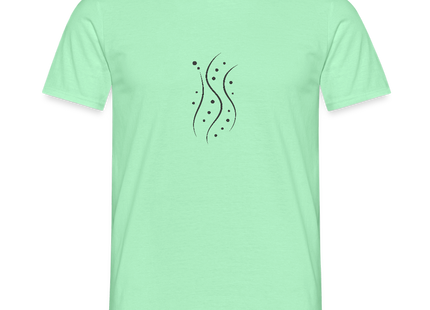 Valence Flow – Die Dynamik der Bindung - Männer T-Shirt - Mintgrün