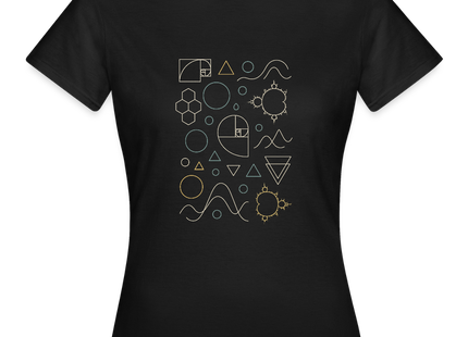 I See Patterns – Frauen T-Shirt - Schwarz