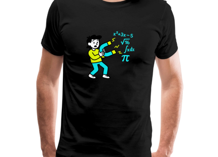 Magnet for Problems - Männer Premium T-Shirt - Schwarz
