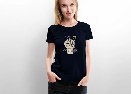 Mathe statt Faust - Frauen T-Shirt - Navy