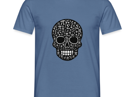Math Kills - Männer T-Shirt - Taubenblau 