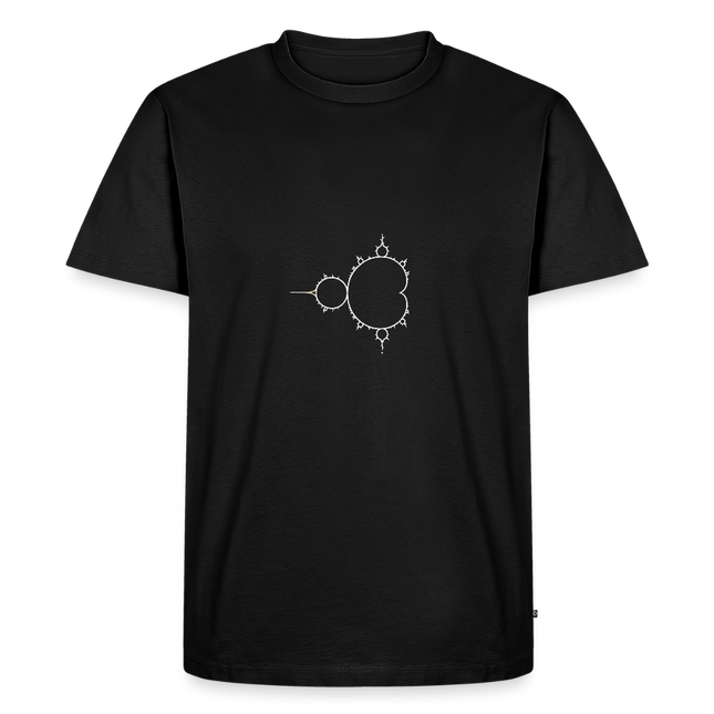 Beautiful Chaos – Mandelbrot Set - Männer T-Shirt - Schwarz