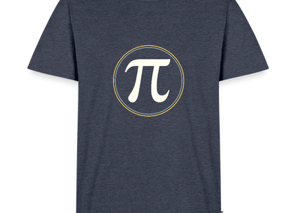 π in Circle – Die Eleganz der Konstanten - Männer T-Shirt - Jeansblau 