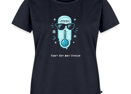 Absolute Zero — Can’t Get Any Cooler - Frauen T-Shirt - Navy