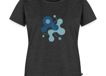 Organic Complexity – Die Form des Lebendigen - Frauen T-Shirt - Anthrazit meliert