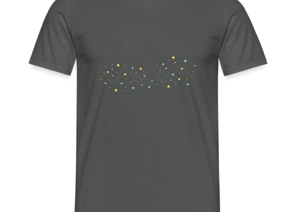 Photon Stream – Die Eleganz des Lichts in Bewegung - Männer T-Shirt - Anthrazit