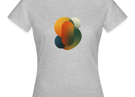 Color of Chemistry – Die Pigmente der Wissenschaft - Frauen Premium T-Shirt - Grau meliert