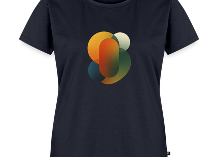 Color of Chemistry – Die Pigmente der Wissenschaft - Frauen Premium T-Shirt - Navy
