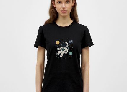 I Need Some Space – Physik trifft Weltraumhumor - Frauen T-Shirt - Schwarz