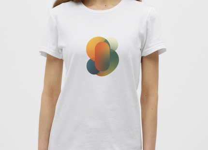 Color of Chemistry – Die Pigmente der Wissenschaft - Frauen Premium T-Shirt - Weiß