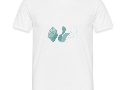 Phase Transition – Zwischen Ordnung und Wandel - Männer T-Shirt - Weiß