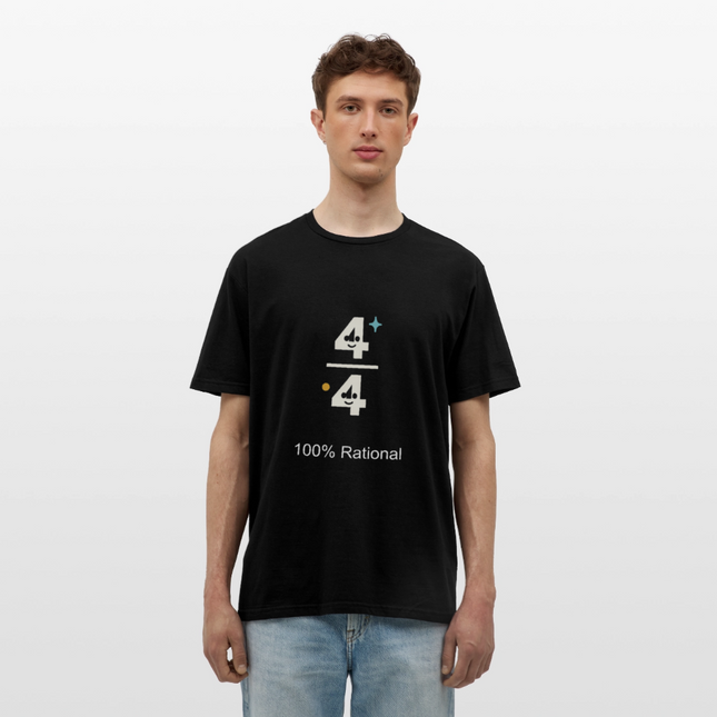 100% Rational - Männer T-Shirt - Schwarz