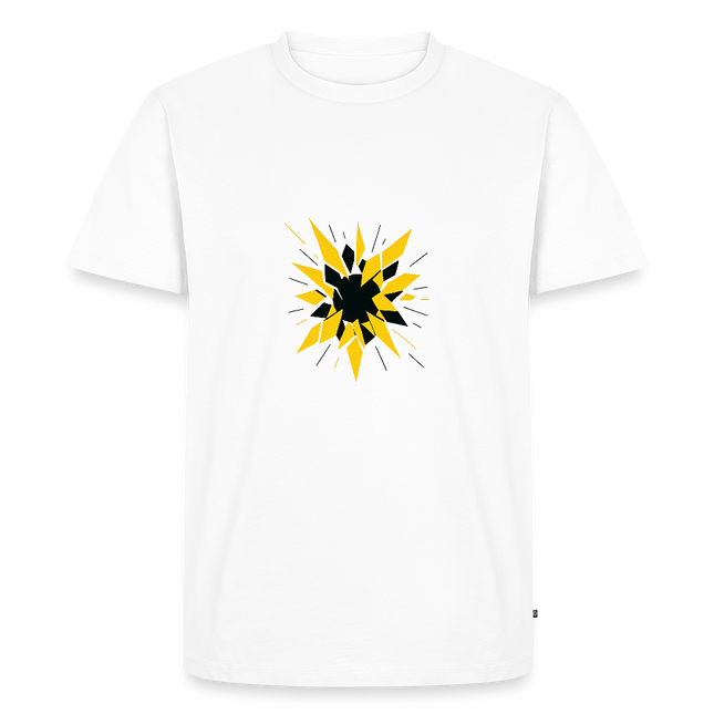 Radioactive Fragmentation – Ordnung im Zerfall - Männer T-Shirt - Weiß