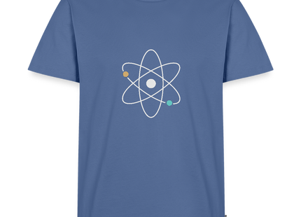 Atom Geometry – Die Ästhetik der kleinsten Bausteine - Männer T-Shirt - Taubenblau
