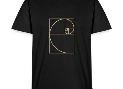 Golden Ratio / Goldener Schnitt - Männer T-Shirt - Schwarz