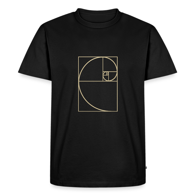 Golden Ratio / Goldener Schnitt - Männer T-Shirt - Schwarz