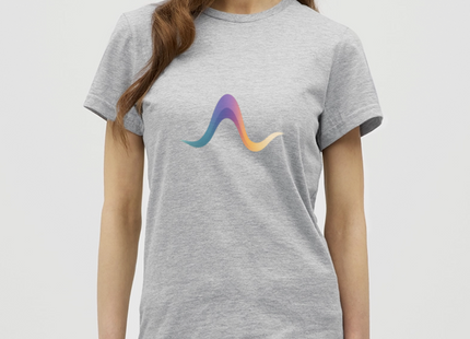 Reaction Pathway Flow – Der Weg der Veränderung - Frauen T-Shirt - Grau meliert