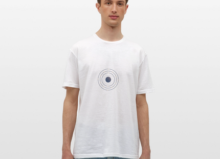 Electron Shell Flow - Wissenschaft in Bewegung - Männer T-Shirt - Weiß
