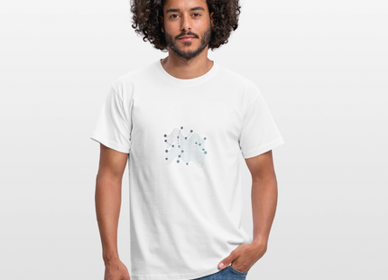 Molecular Rhythm – Wissenschaft im Takt des Lebens - Männer T-Shirt - Weiß
