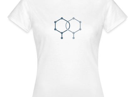 Isomer Shift – Verschiebung in perfekter Balance - Frauen T-Shirt - Weiß