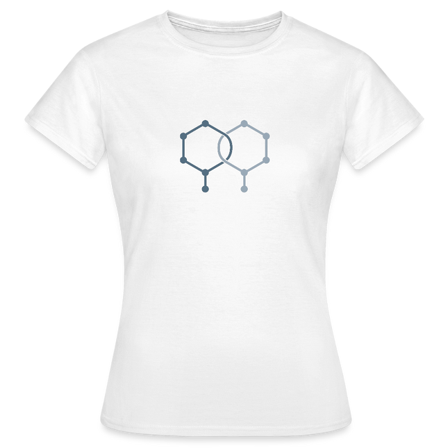 Isomer Shift – Verschiebung in perfekter Balance - Frauen T-Shirt - Weiß