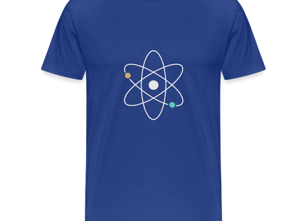 Atom Geometry – Die Ästhetik der kleinsten Bausteine - Männer T-Shirt - Königsblau