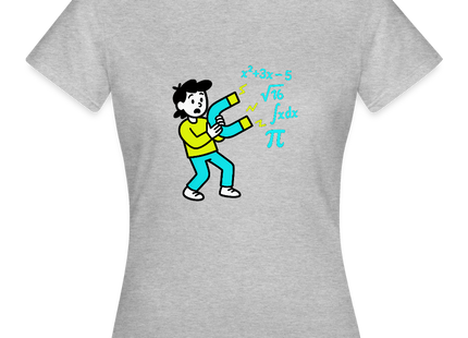 Magnet for Problems - Frauen T-Shirt - Grau meliert