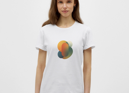 Color of Chemistry – Die Pigmente der Wissenschaft - Frauen Premium T-Shirt - Weiß