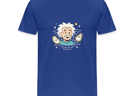 Physics — It’s All Relative – Einsteins Humor zum Anziehen - Männer T-Shirt - Königsblau