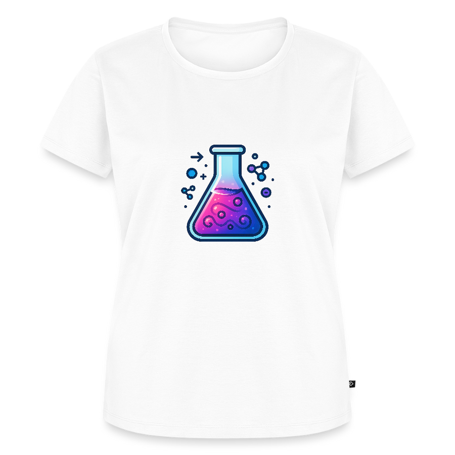 This is a solution – Chemie kann so einfach sein - Frauen T-Shirt - Weiß