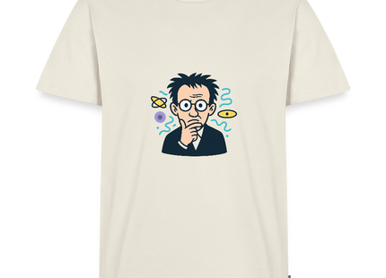 I Am Uncertain (Heisenberg Edition) - Männer T-Shirt - Naturweiß