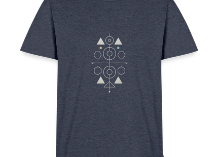 Symmetry is Everything - Männer T-Shirt - Jeansblau 