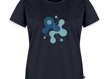 Organic Complexity – Die Form des Lebendigen - Frauen T-Shirt - Navy