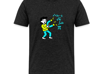Magnet for Problems - Männer Premium T-Shirt - Anthrazit