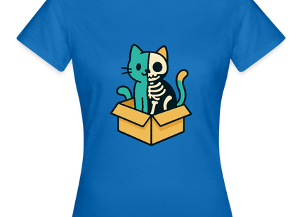 Schrödinger’s Katze - Frauen T-Shirt - Royalblau