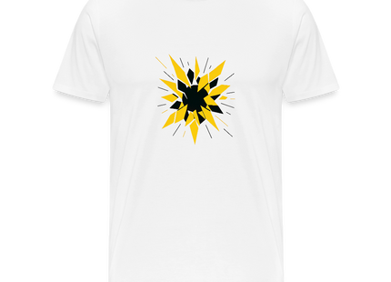 Radioactive Fragmentation – Ordnung im Zerfall - Männer Premium T-Shirt - Weiß