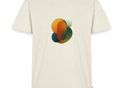 Color of Chemistry – Die Pigmente der Wissenschaft - Männer T-Shirt - Naturweiß