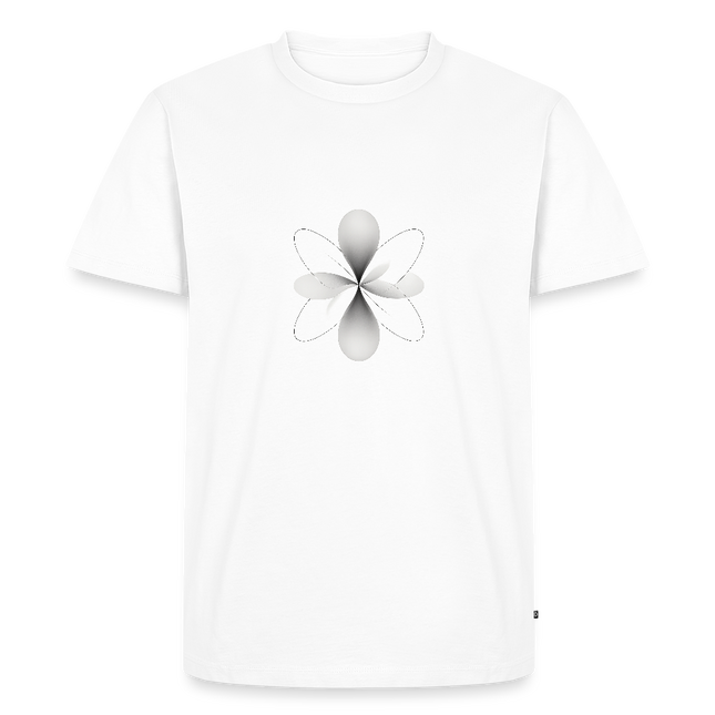 Electron Probability Field – Wo Teilchen nur Möglichkeit sind - Männer T-Shirt - Weiß