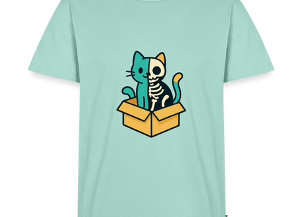 Schrödinger's Katze - Männer T-Shirt - Mint 
