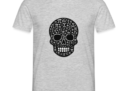 Math Kills - Männer T-Shirt - Grau meliert