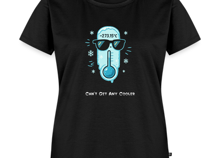 Absolute Zero — Can’t Get Any Cooler - Frauen T-Shirt - Schwarz