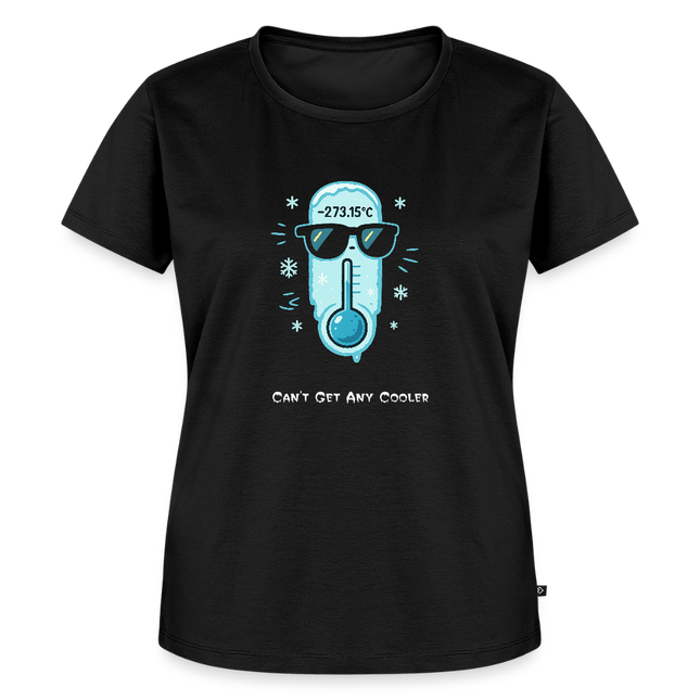 Absolute Zero — Can’t Get Any Cooler - Frauen T-Shirt - Schwarz