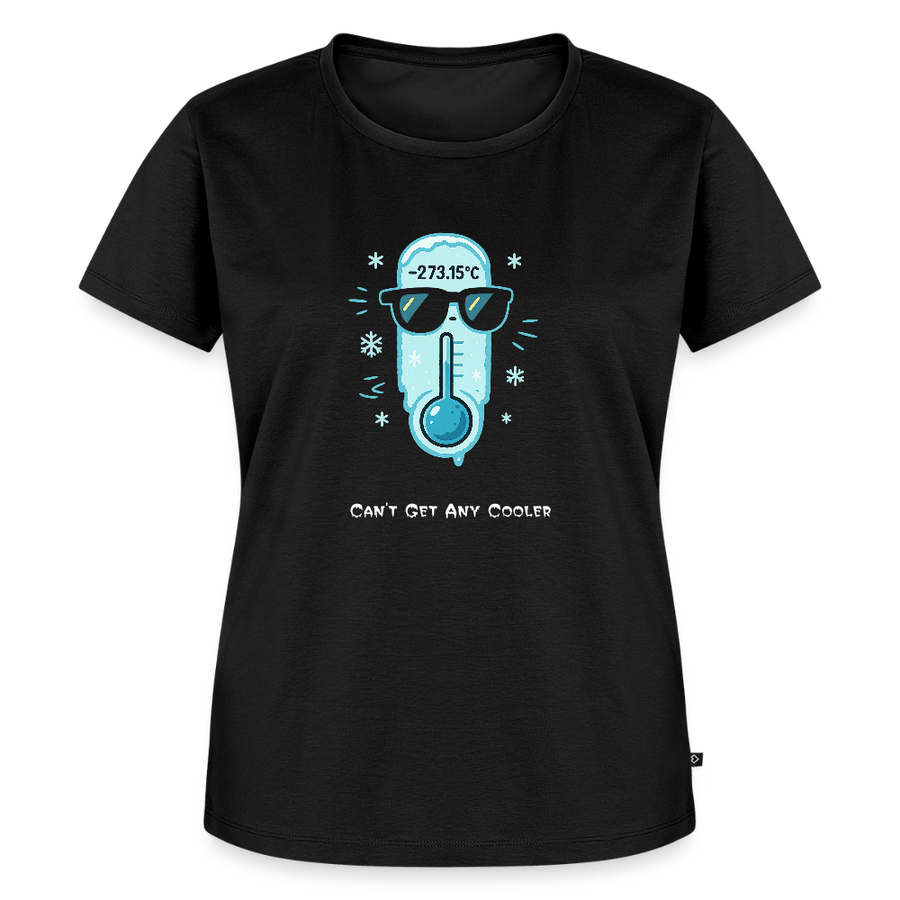 Absolute Zero — Can’t Get Any Cooler - Frauen T-Shirt - Schwarz