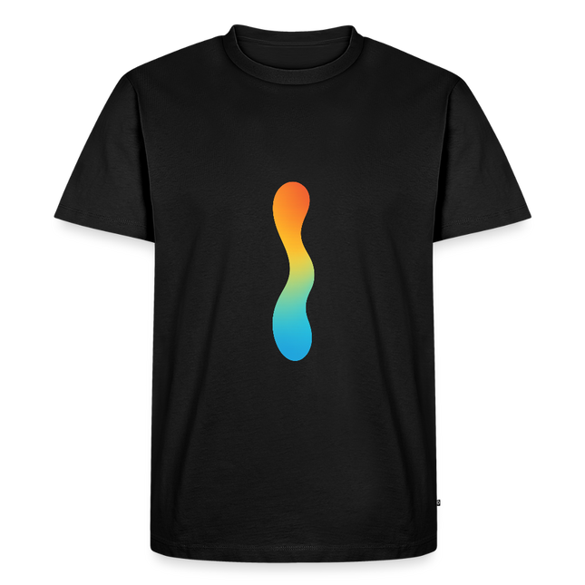 pH Gradient – Farbe als chemische Wahrheit - Männer T-Shirt - Schwarz
