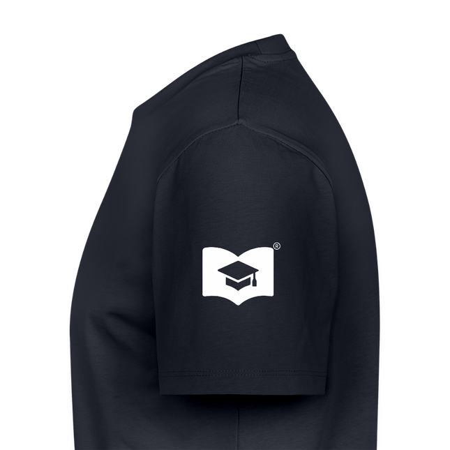 Brain Geometry T-Shirt - Männer T-Shirt - Navy