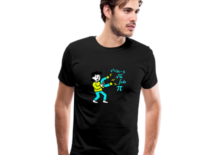 Magnet for Problems - Männer Premium T-Shirt - Schwarz
