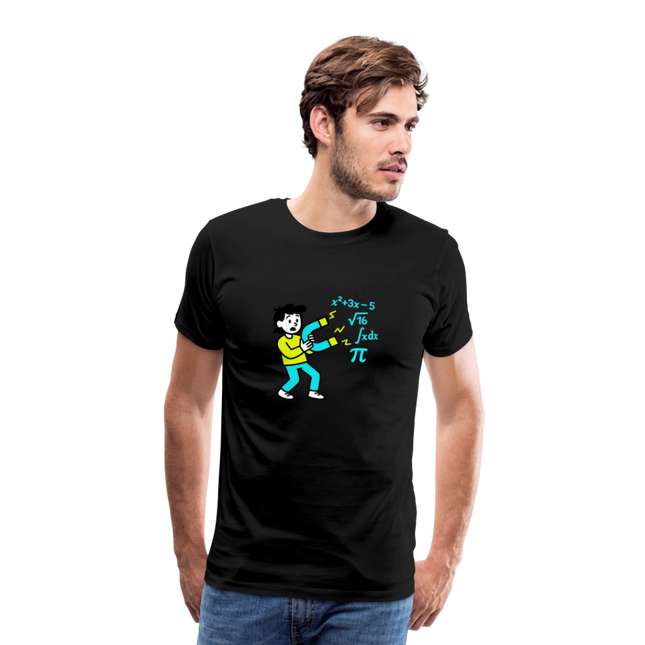 Magnet for Problems - Männer Premium T-Shirt - Schwarz