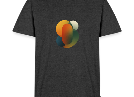 Color of Chemistry – Die Pigmente der Wissenschaft - Männer T-Shirt - Anthrazit meliert