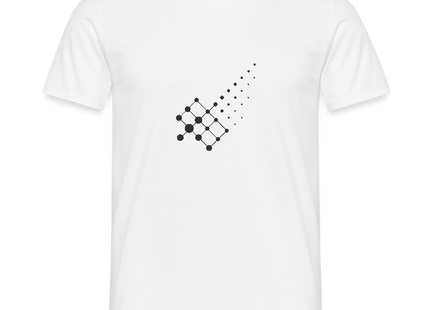 Diffusion Geometry – Die stille Bewegung der Materie - Männer T-Shirt - Weiß